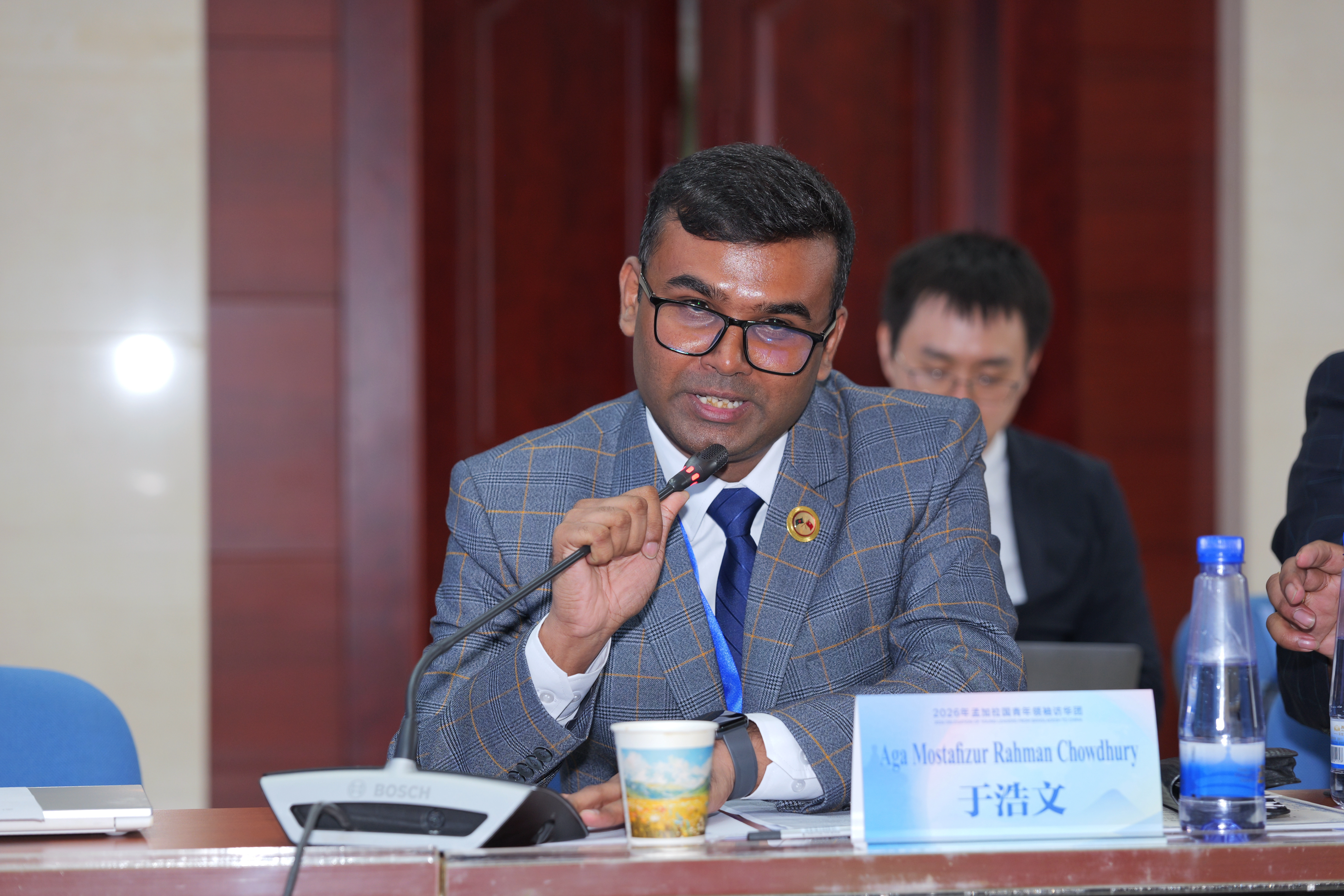 我院主办2026孟加拉国青年领袖访华团结业式